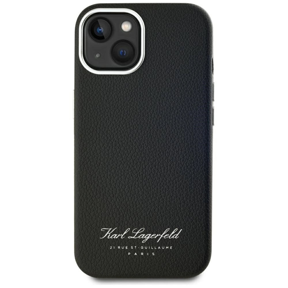Karl Lagerfeld hotel RSG iPhone 15 case - black_2