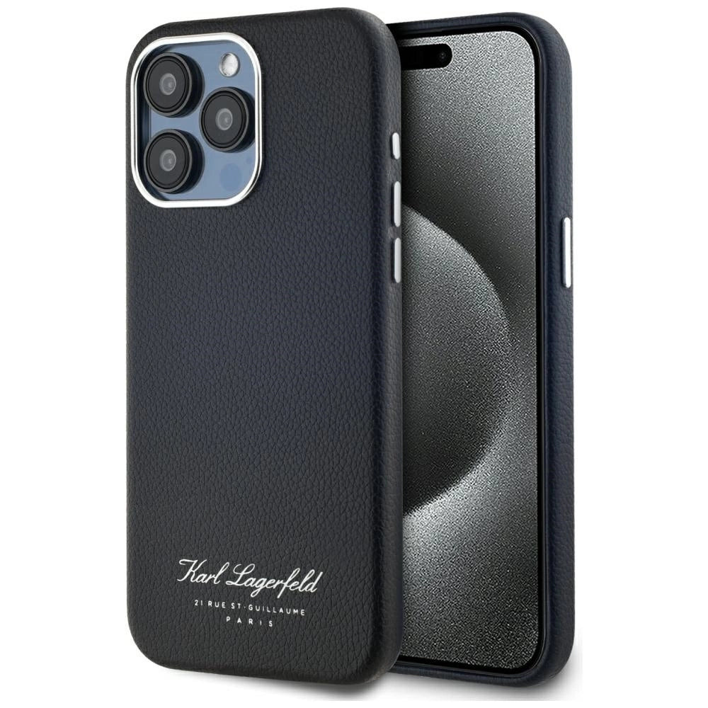 Karl Lagerfeld hotel RSG iPhone 15 Pro case - black_0
