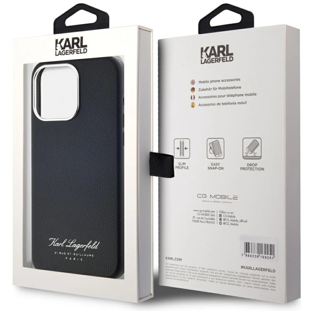 Karl Lagerfeld hotel RSG iPhone 15 Pro case - black_7