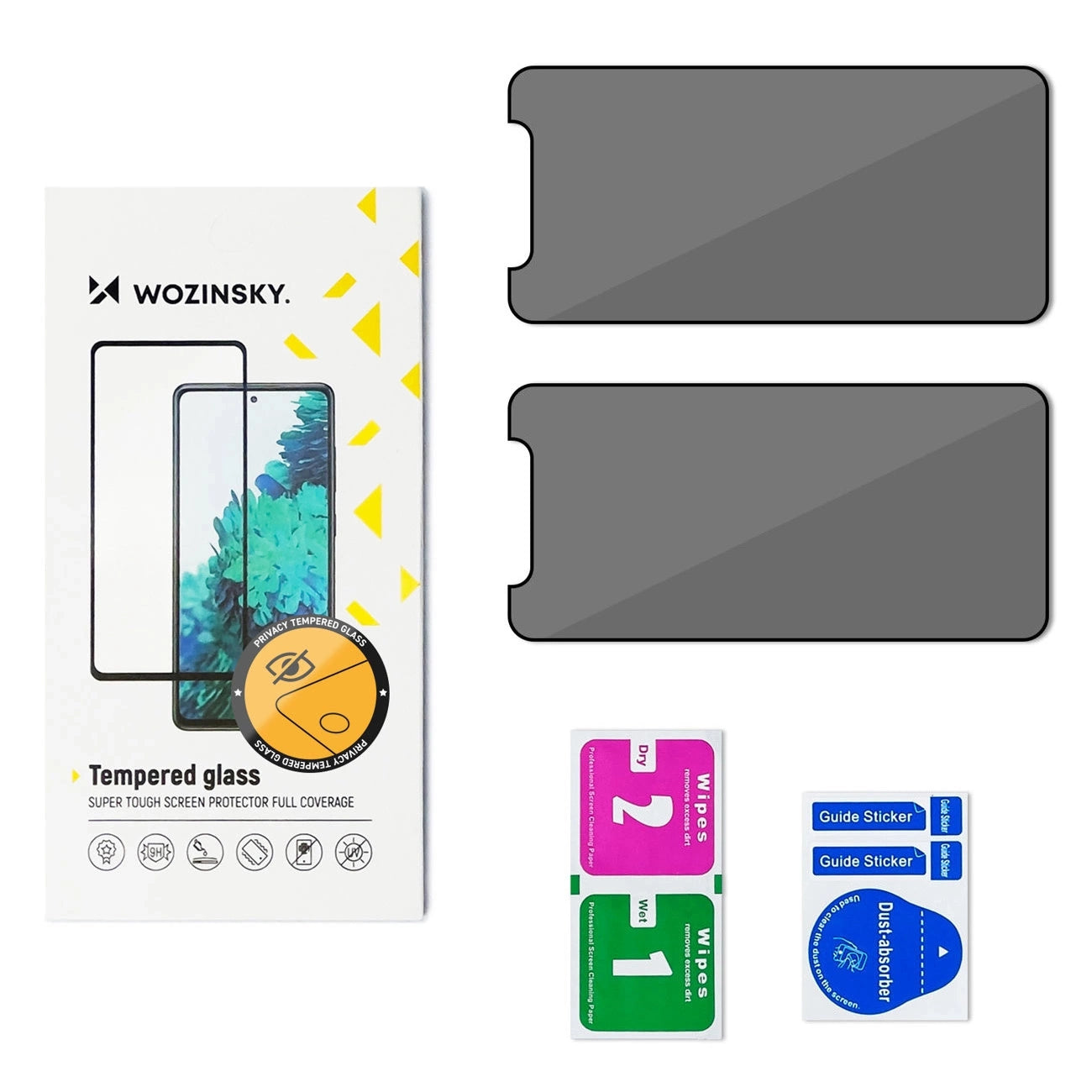 Wozinsky Privacy Glass privacy tempered glass for Xiaomi 15, 2-pack_1