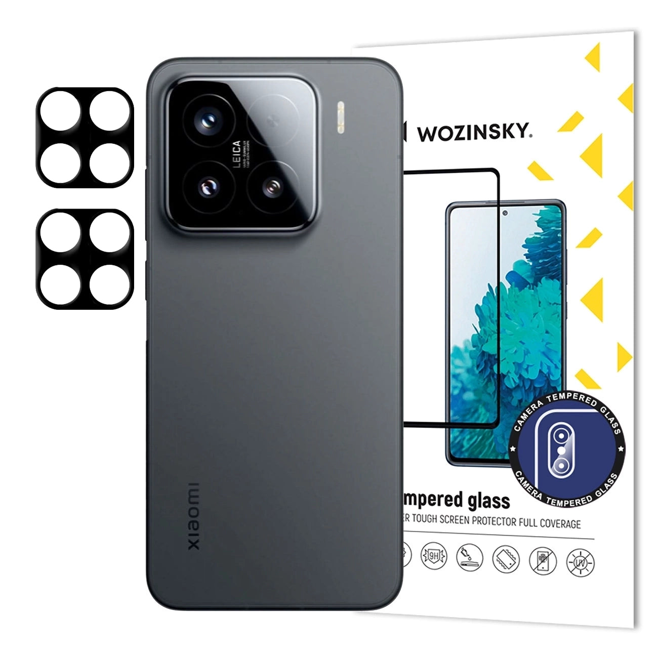 Wozinsky Full Camera Glass for Xiaomi Redmi Note 14 Pro 4G, 2-pack_0