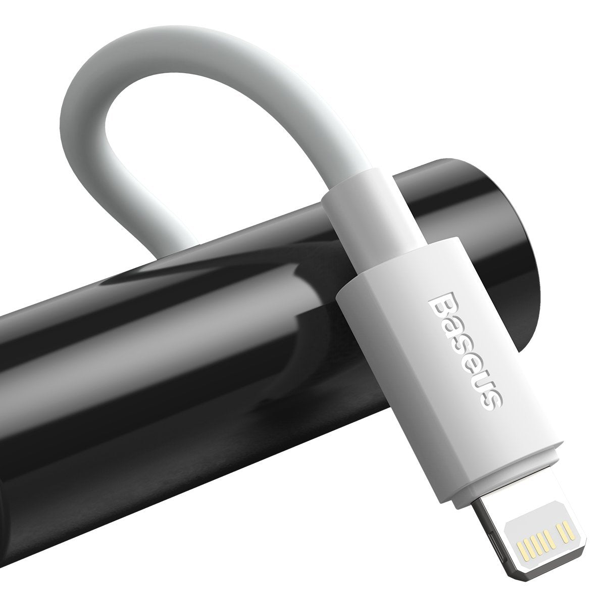 Baseus Simple Wisdom Data Cable Kit USB-C to Lightning PD 20W (2PCS/Set) 1.5m White_2