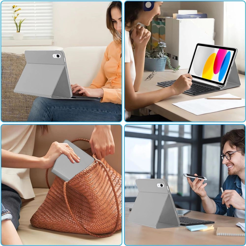 Tech-Protect SC Pen + Keyboard Case for iPad 10.9" 2022 (10th gen.) / 11" 2025 (11th gen.) - Gray_8