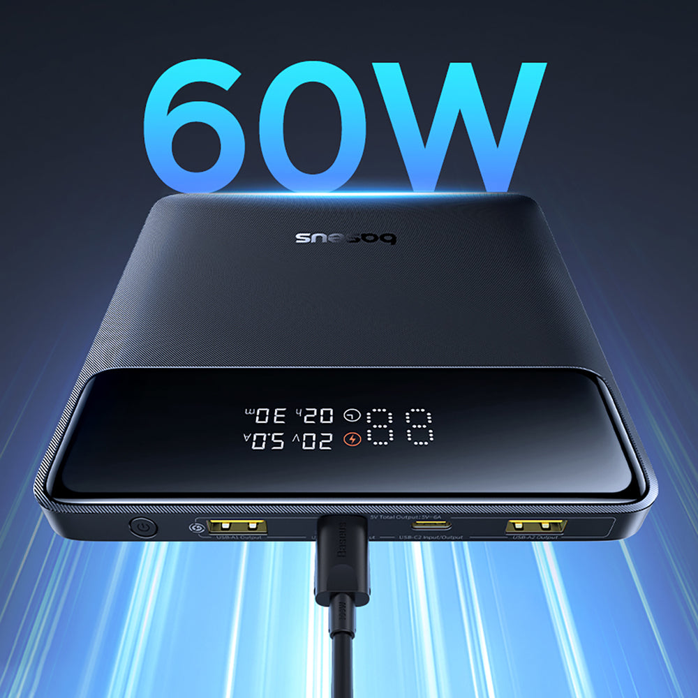 Baseus Blade H1 20000mAh 100W Powerbank with Display - Black_14