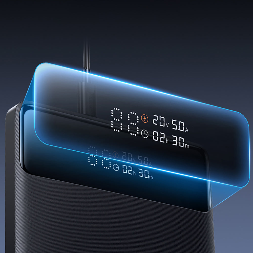 Baseus Blade H1 20000mAh 100W Powerbank with Display - Black_15