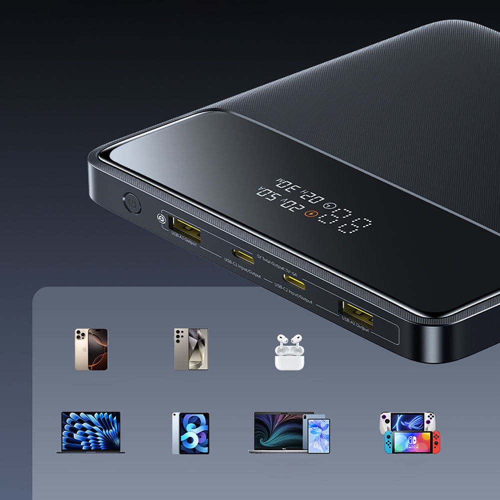 Baseus Blade H1 20000mAh 100W Powerbank with Display - Black_18