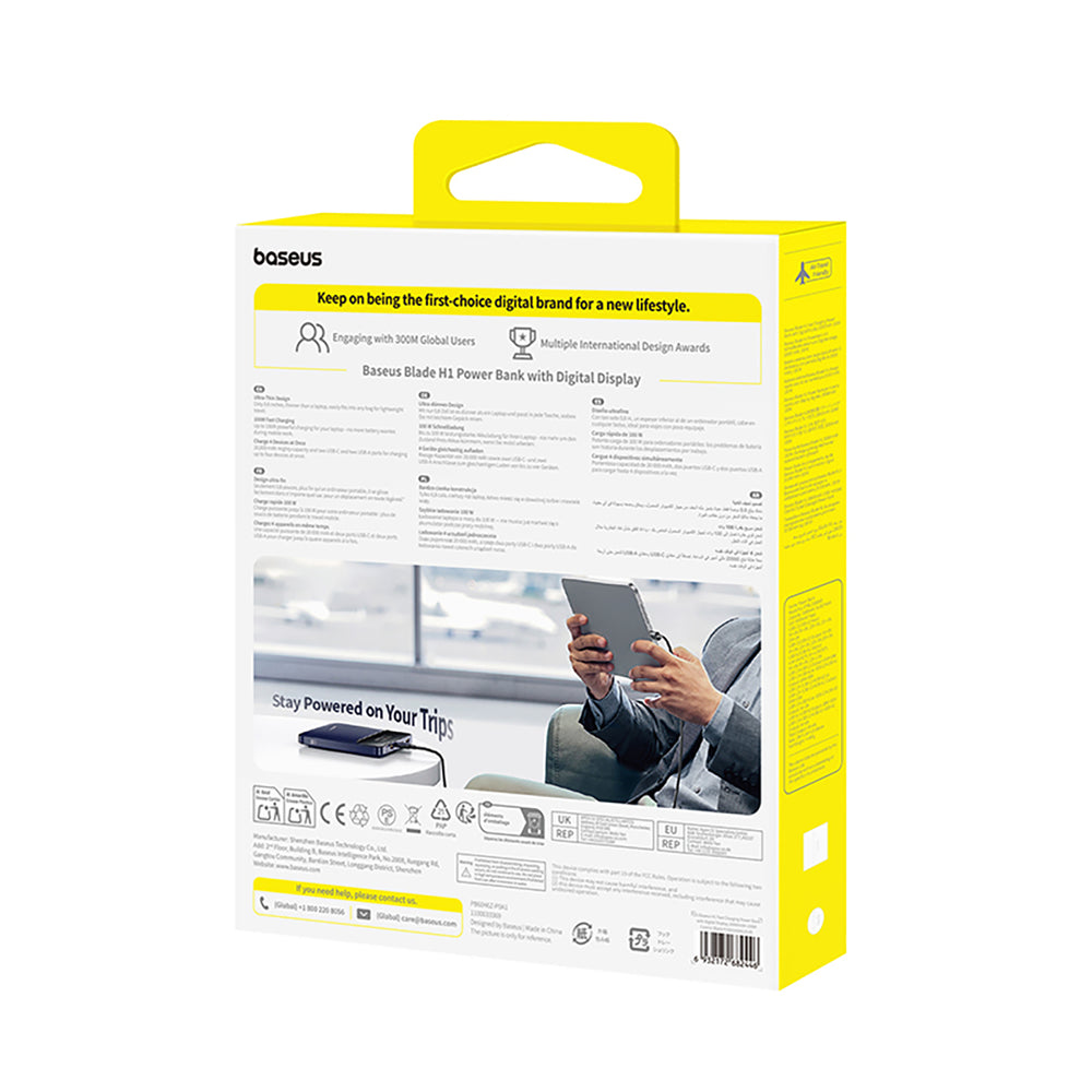 Baseus Blade H1 20000mAh 100W Powerbank with Display - Black_7