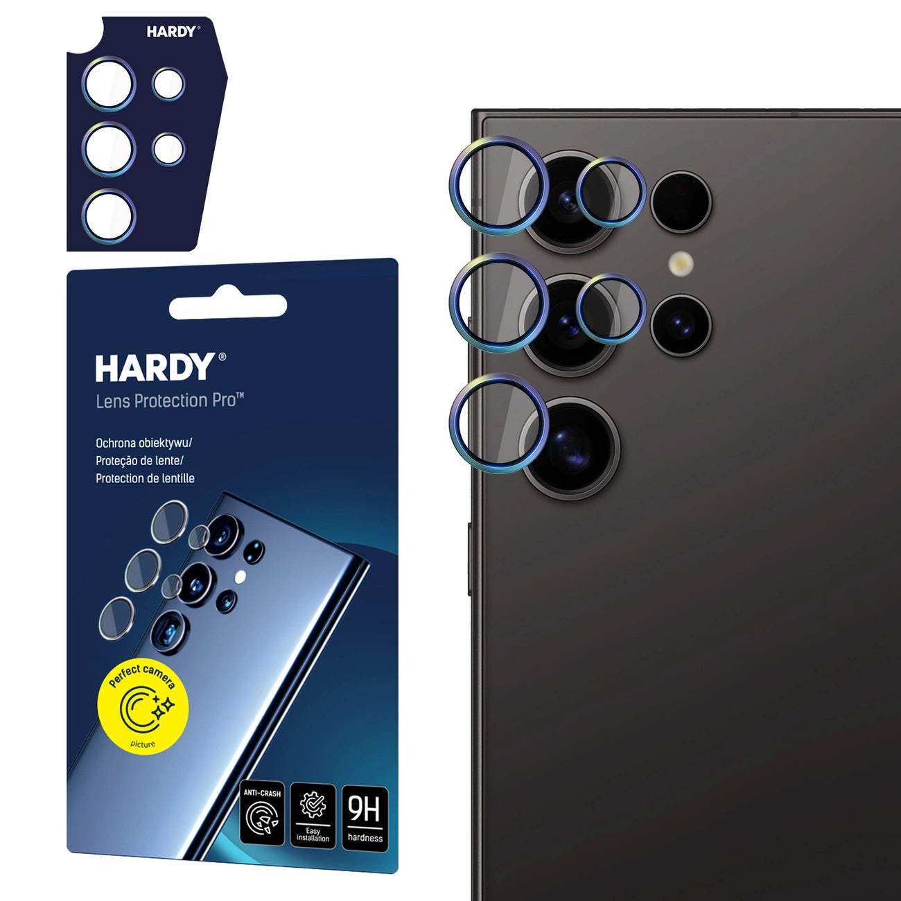 3mk HARDY Lens Protection Pro for Samsung Galaxy S24 Ultra - multi-color_0
