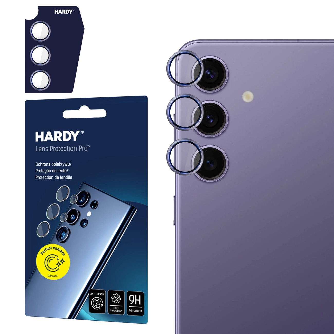 3mk HARDY Lens Protection Pro for Samsung Galaxy S24+ - purple_0