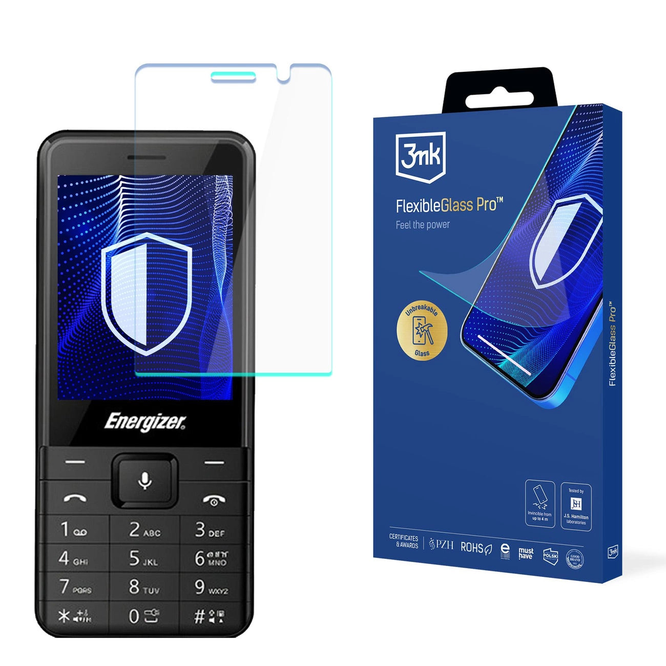 Hybrid glass 3mk FlexibleGlass Pro for Energizer E280S_0