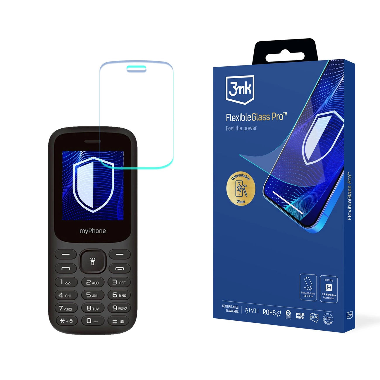 Hybrid glass 3mk FlexibleGlass Pro for MyPhone 2220_0
