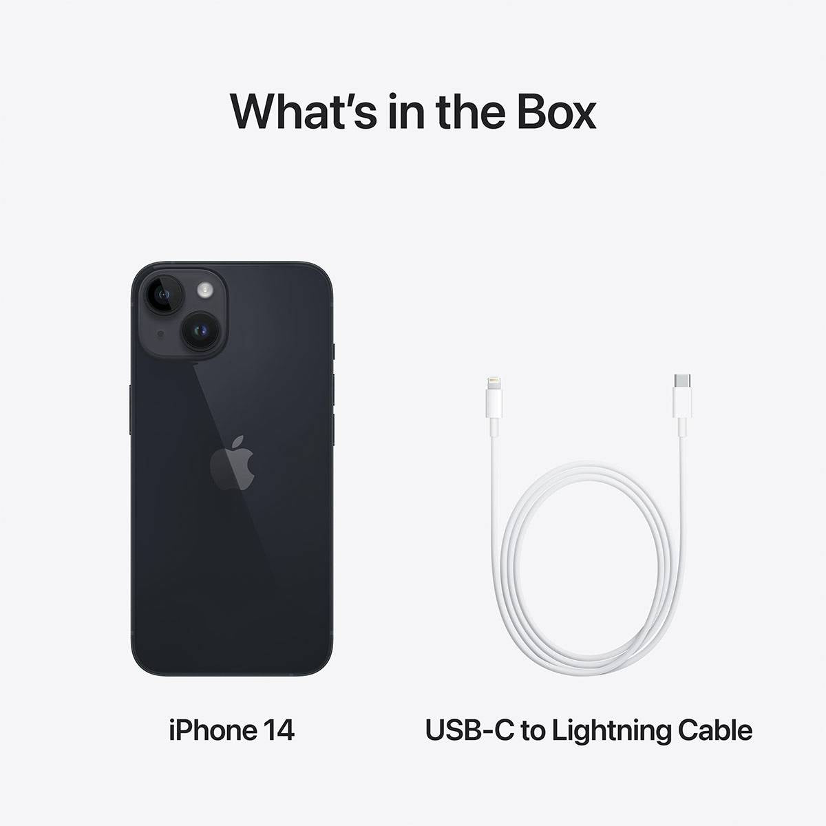 APPLE iPhone 14 128GB Preto / MPUF3QL/A