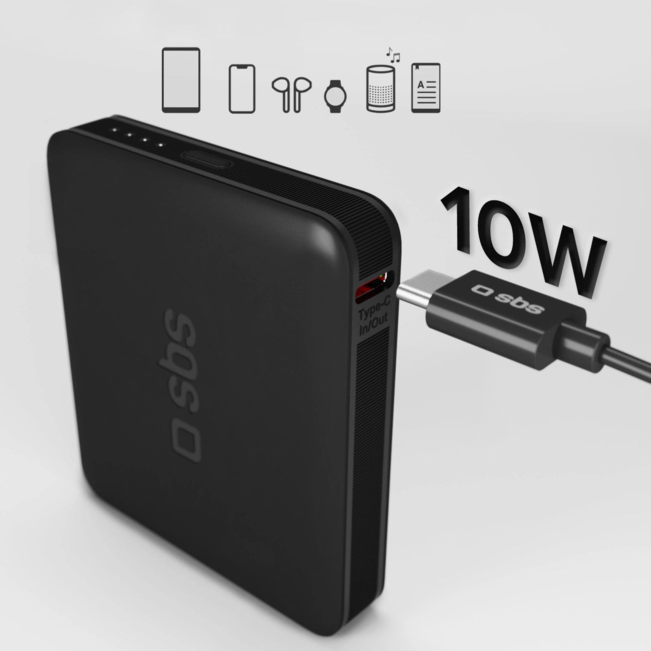 Powerbank SBS NanoTube 5000 mAh High-Density - black_4