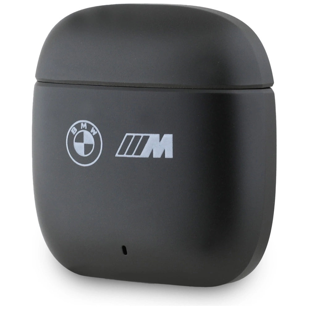 BMW M Metal M Logo Print ANC-ENC TWS Bluetooth Headphones - Black_1