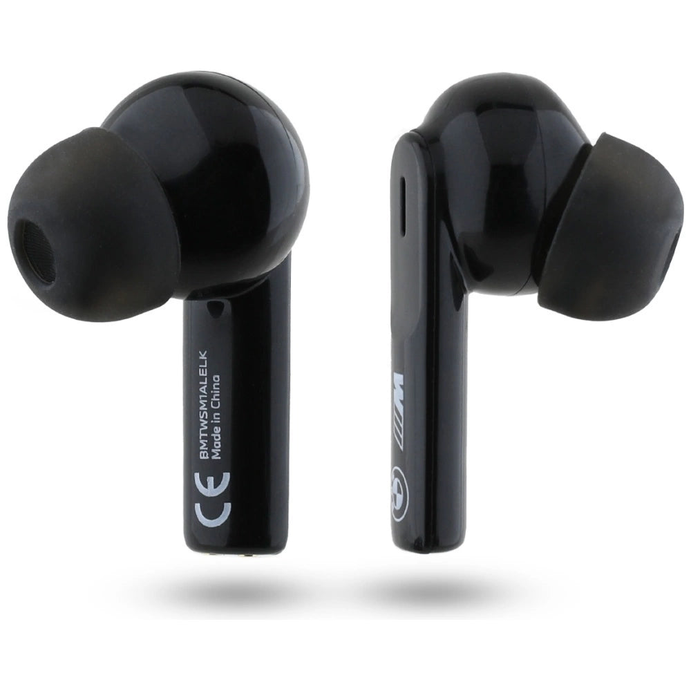 BMW M Metal M Logo Print ANC-ENC TWS Bluetooth Headphones - Black_3