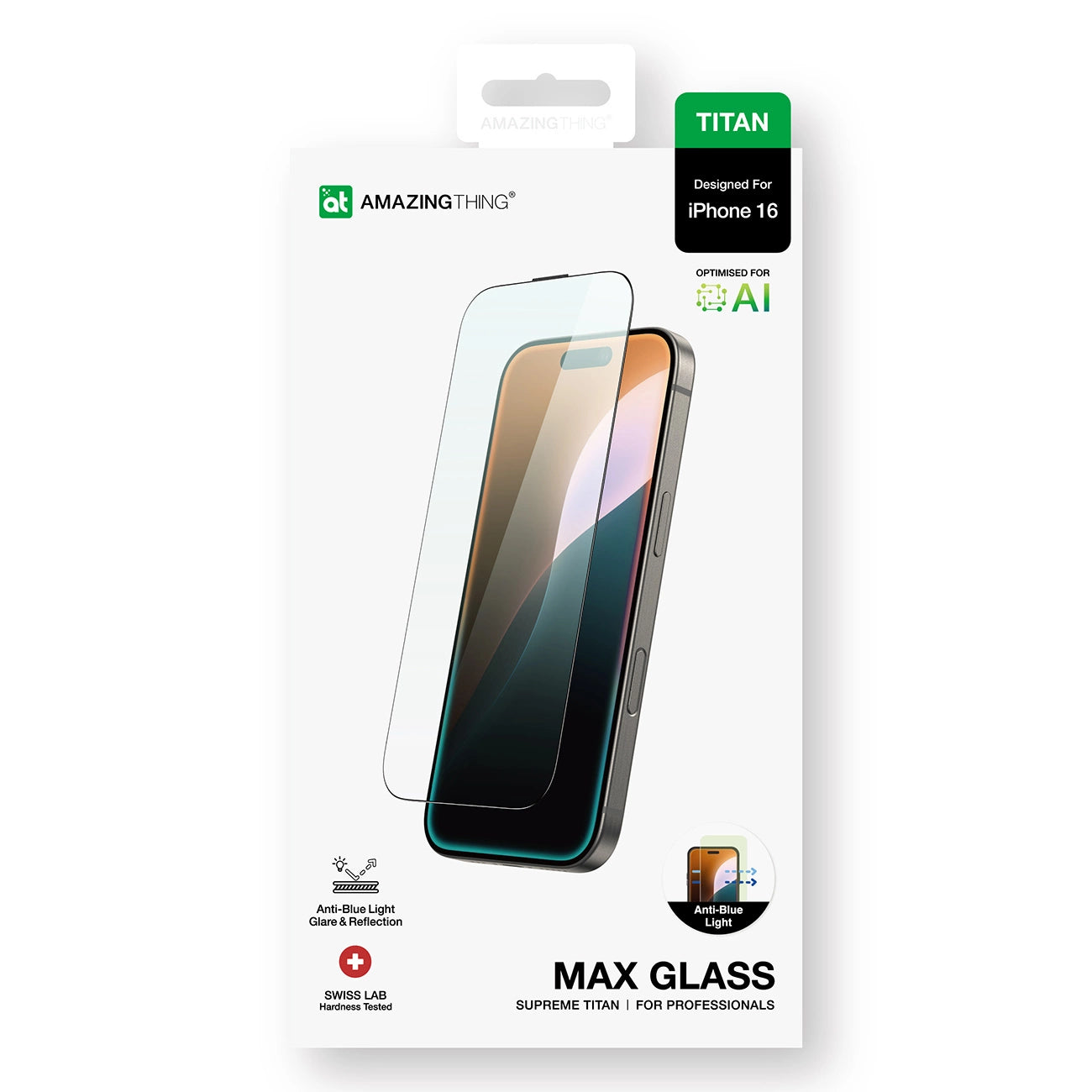 AmazingThing Titan Max Tempered Glass for iPhone 16_11