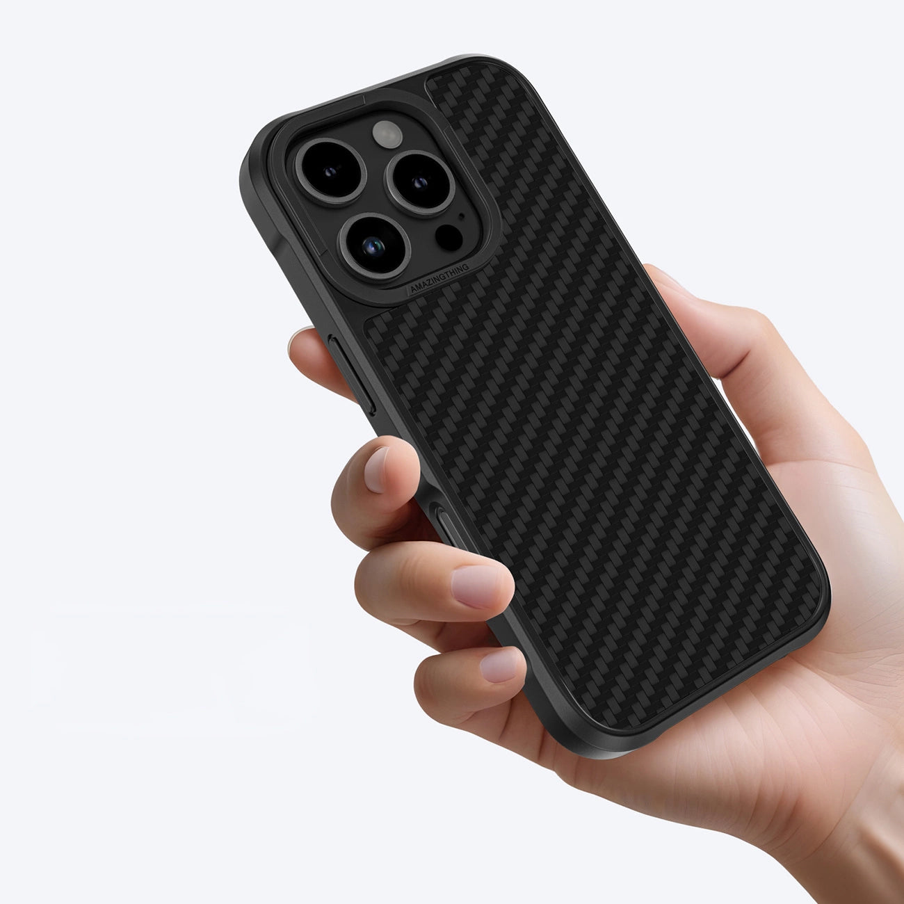 AmazingThing Titan Max Case with 1500D Aramid Fibers for iPhone 16 Pro Max - Black_1