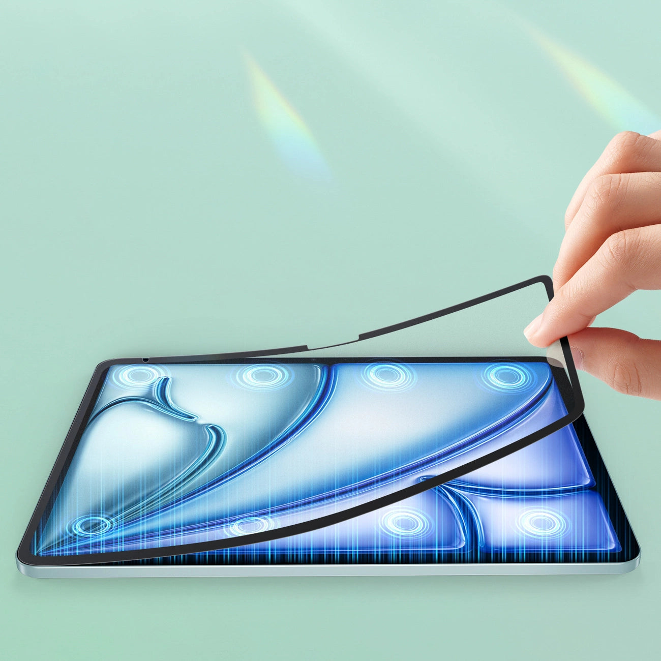 Dux Ducis Naad Paperlike Matte Screen Protector for iPad Air 11" (2024/2025) - with Black Frame_7