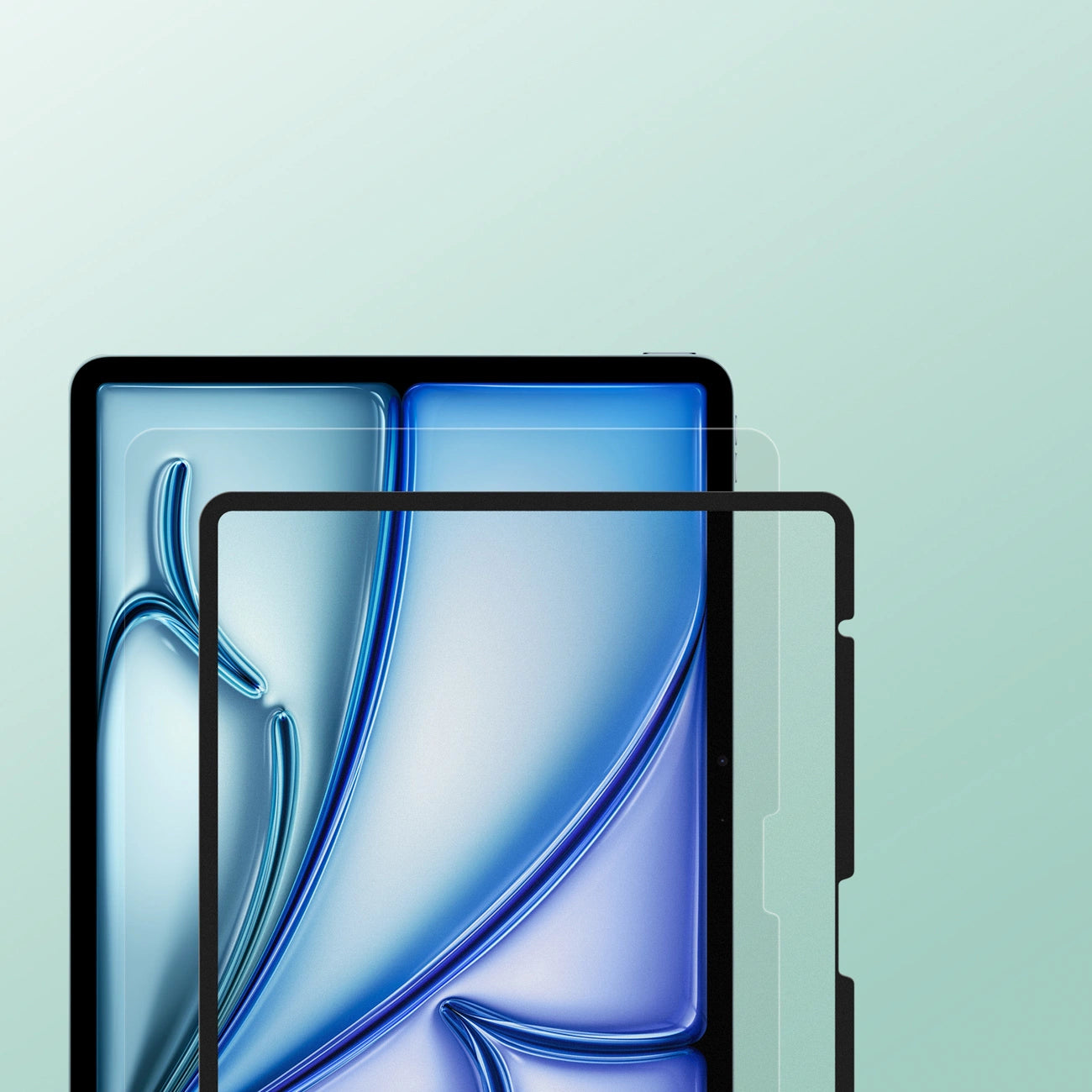 Dux Ducis Naad Paperlike Matte Screen Protector for iPad Air 13" (2024/2025) - with Black Frame_8