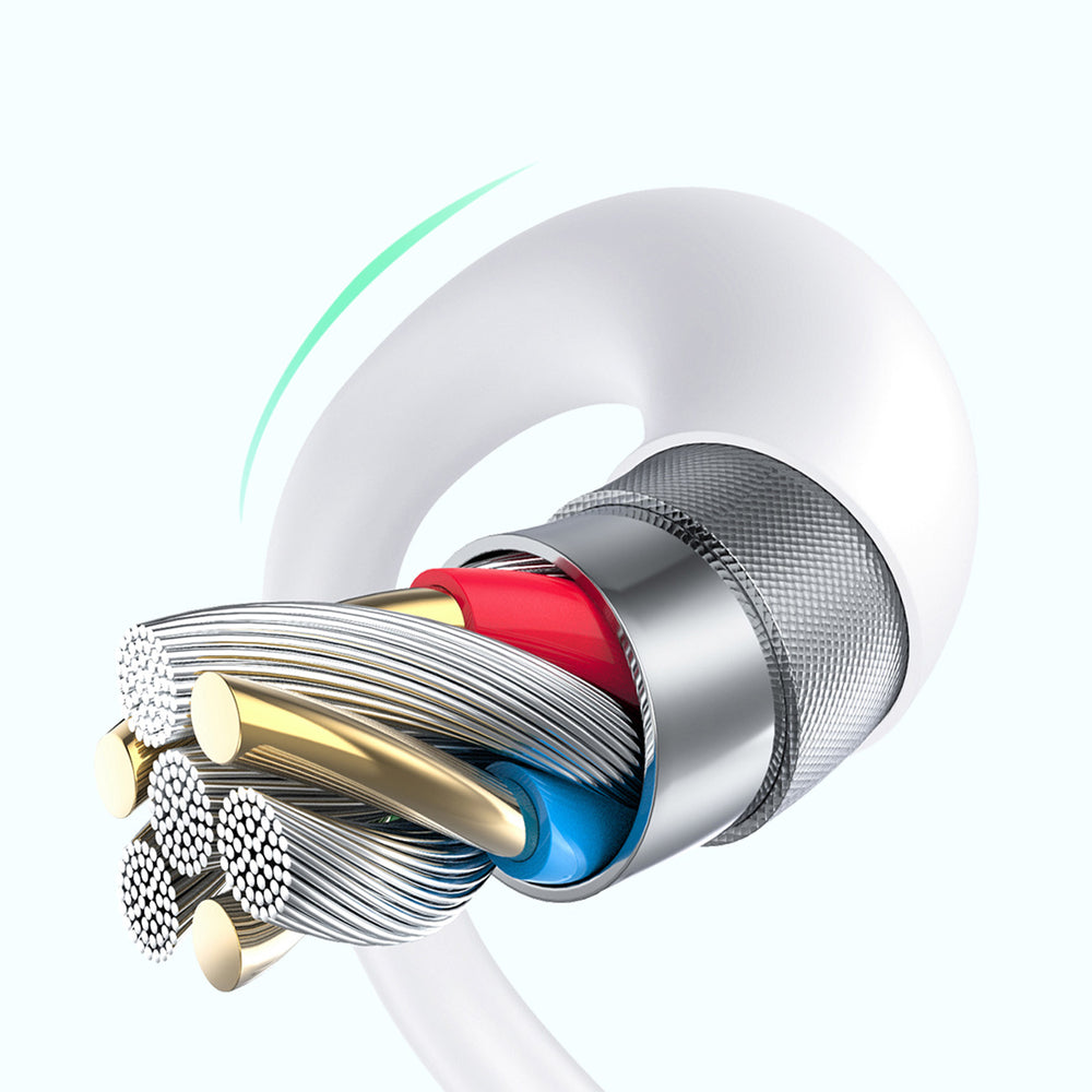 Wozinsky GaN 65W Charger with 2xUSB-C USB Ports with 65W CC Cable - White_8