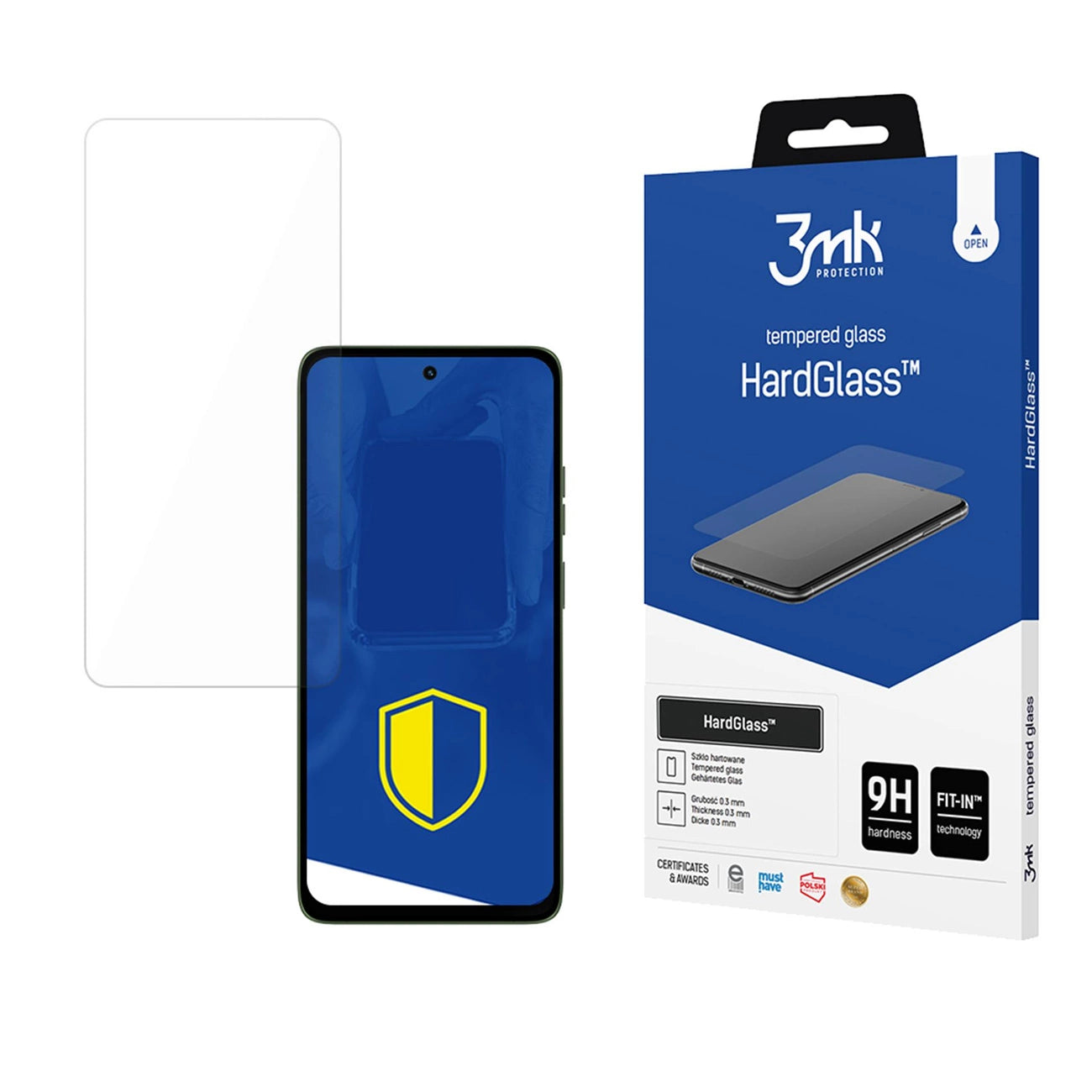 Tempered glass 3mk HardGlass for Motorola Moto G56_0
