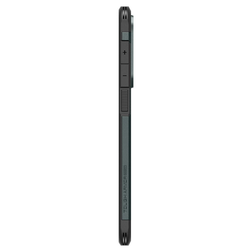 Spigen Tough Armor MagSafe Case for Samsung Galaxy S25 Edge - Green/Black_3