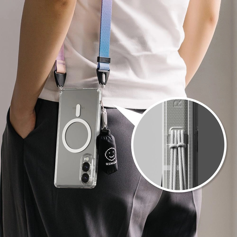Ringke Fusion Magnetic MagSafe Case for Samsung Galaxy S25 Edge - Clear_7