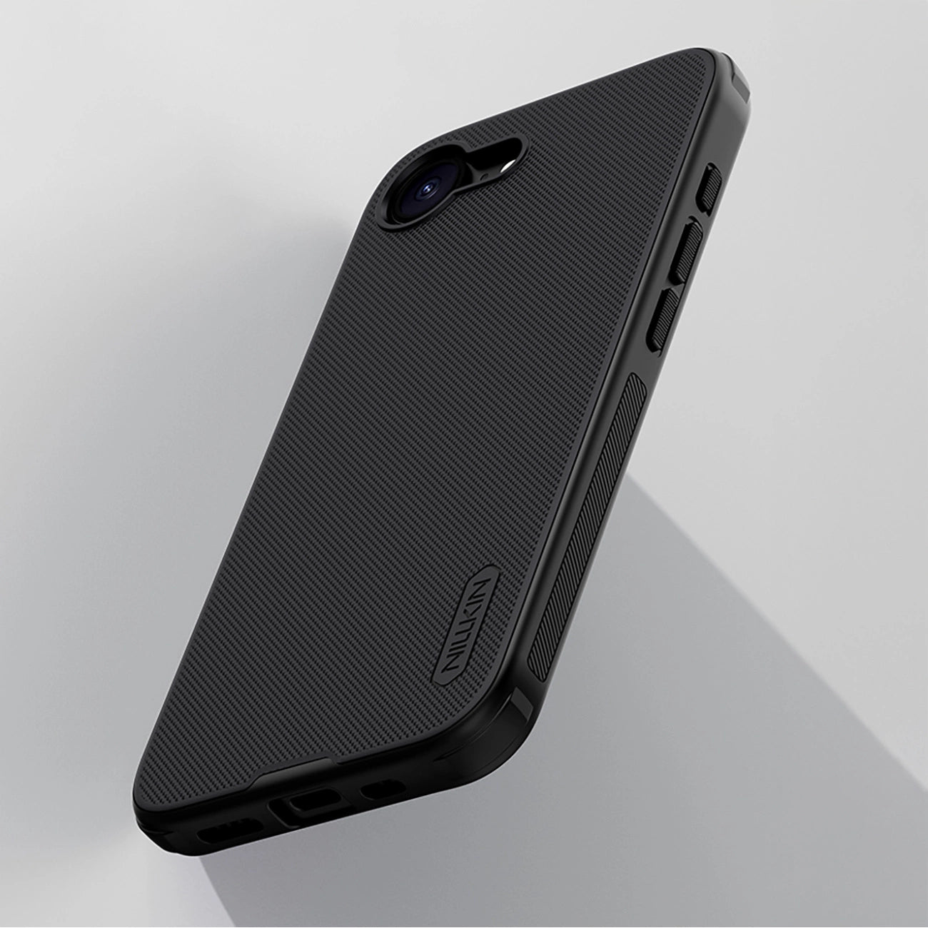 Nillkin Super Frosted Shield Pro Magnetic Case for iPhone 16e - Black_6