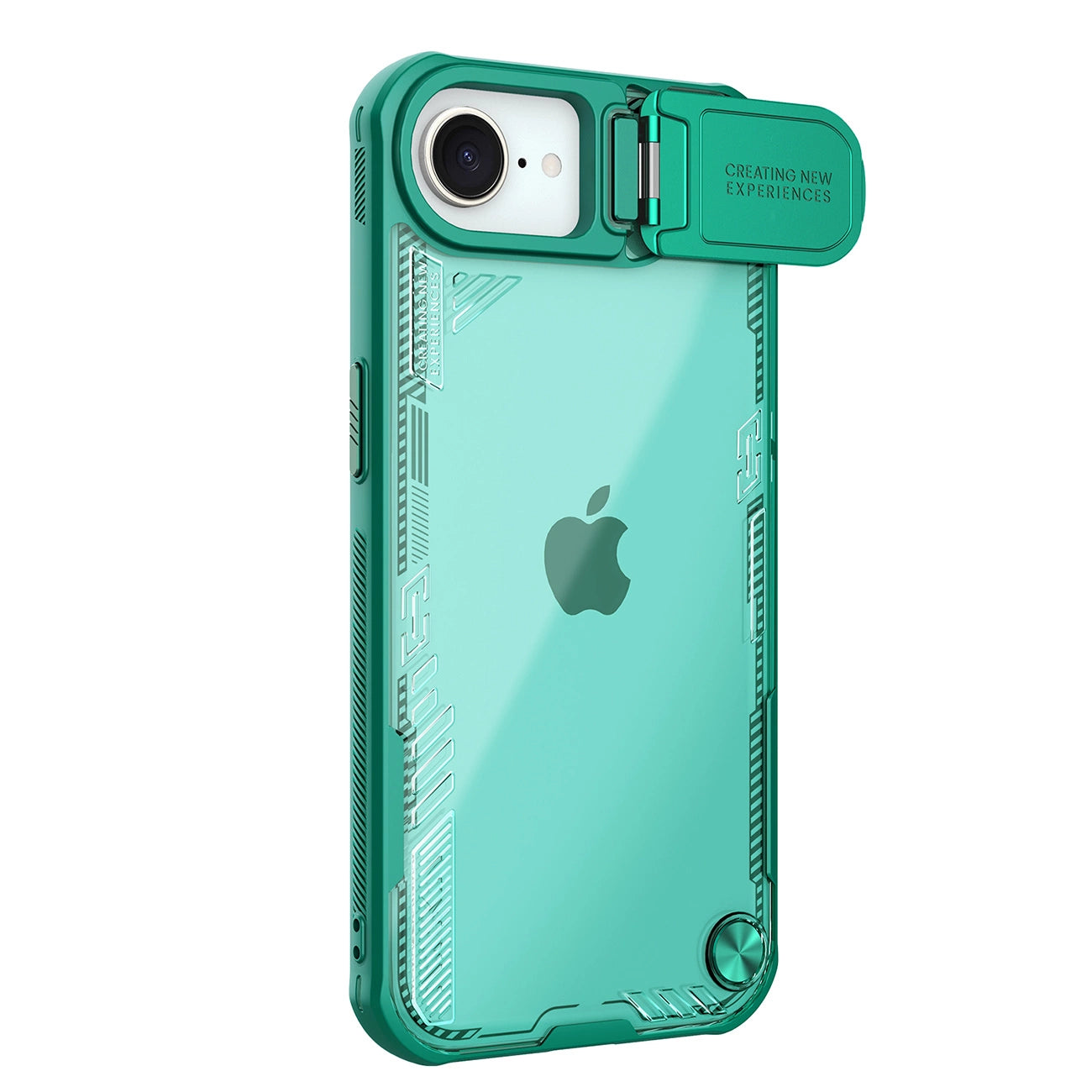 Nillkin Iceblade Prop Case with Lens Cover and Stand for iPhone 16e - Green_0