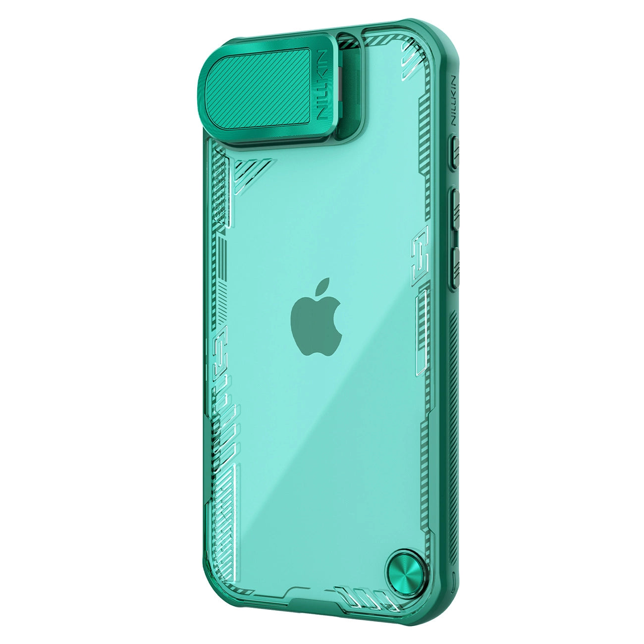 Nillkin Iceblade Prop Case with Lens Cover and Stand for iPhone 16e - Green_2