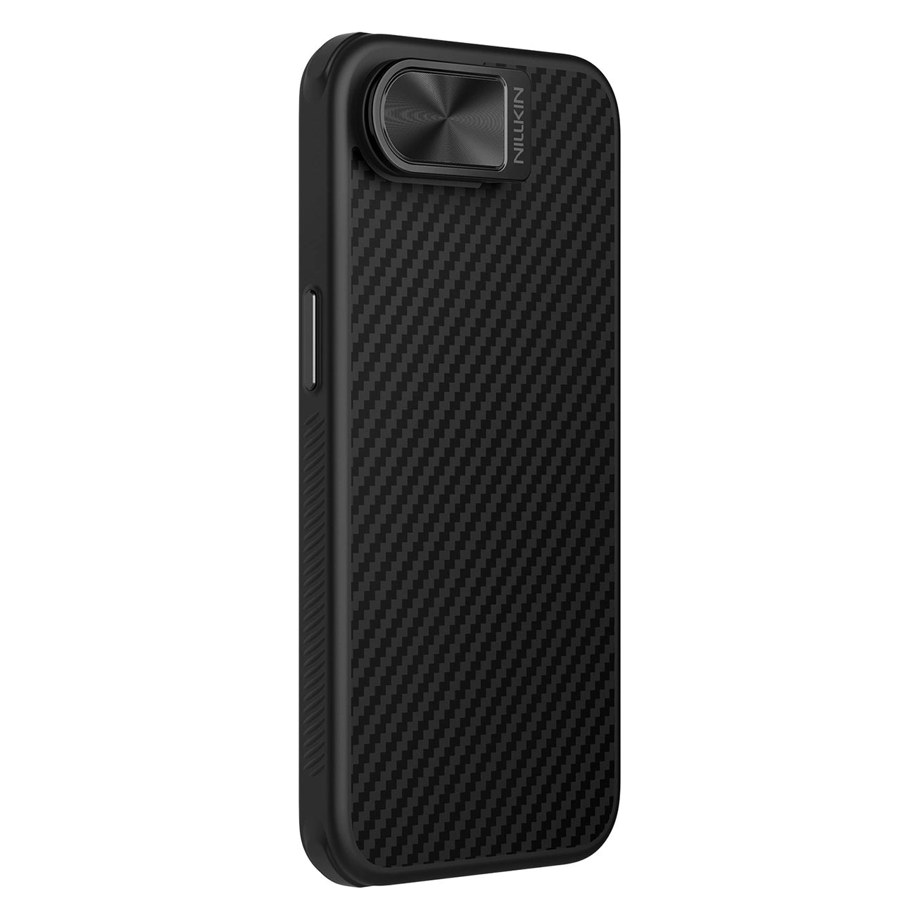 Etui Nillkin CarboProp Magnetic z osłoną na aparat i podstawką na iPhone 16e - czarne_2