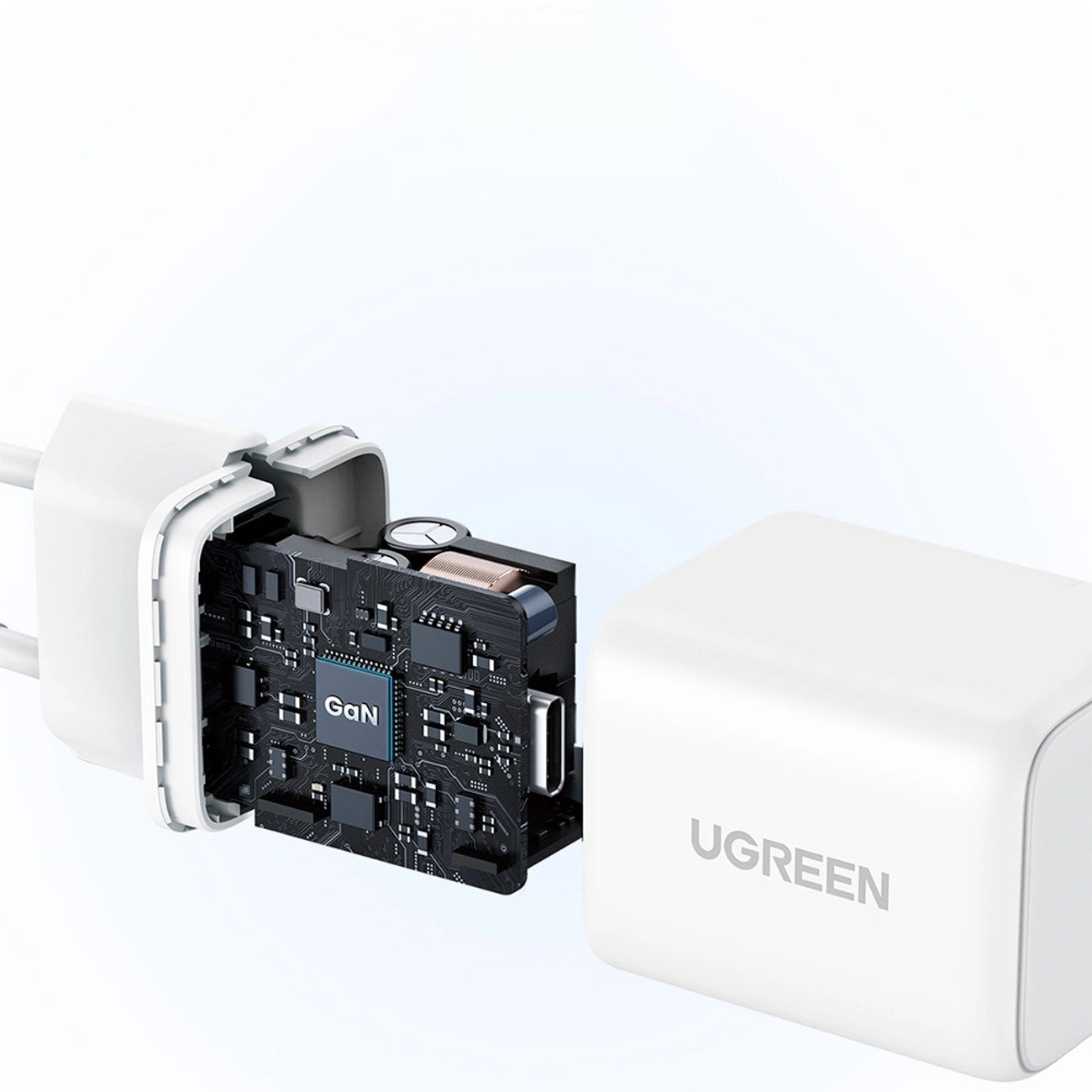 Ugreen X512 20W GaN 1x USB-C Wall Charger - White_5