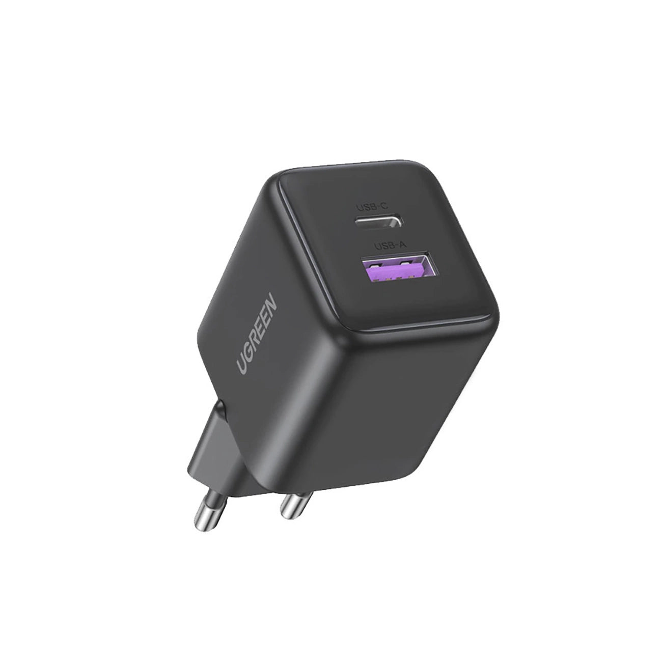 Ugreen X516 30W GaN Wall Charger 1x USB-A 1x USB-C - Gray_0