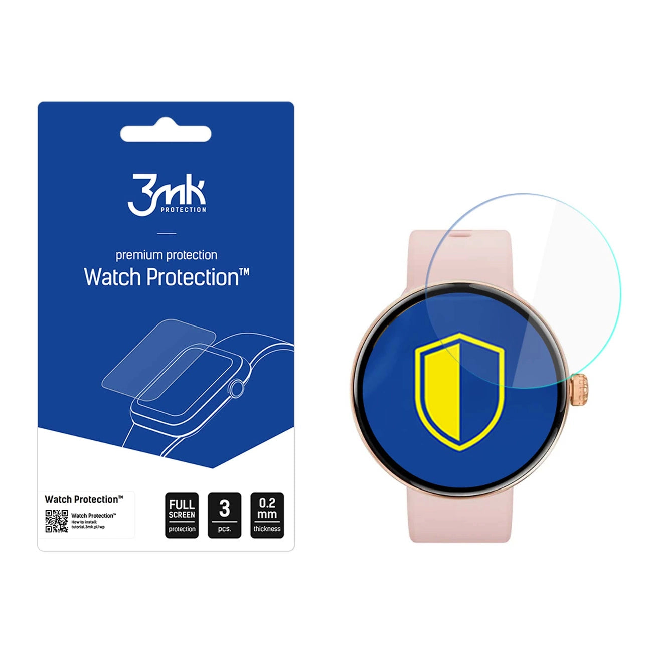 3mk Watch Protection ARC smartwatch screen protector for Garett Move_0