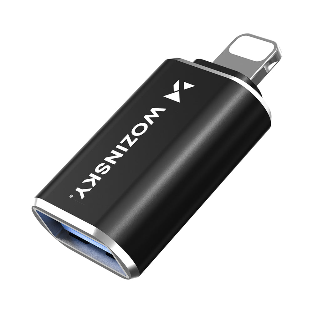 Wozinsky WALA-01 Lightning to USB-A OTG Adapter - Black_3
