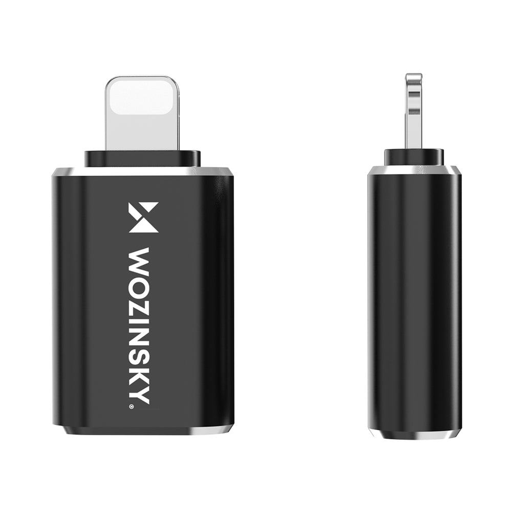 Wozinsky WALA-01 Lightning to USB-A OTG Adapter - Black_4