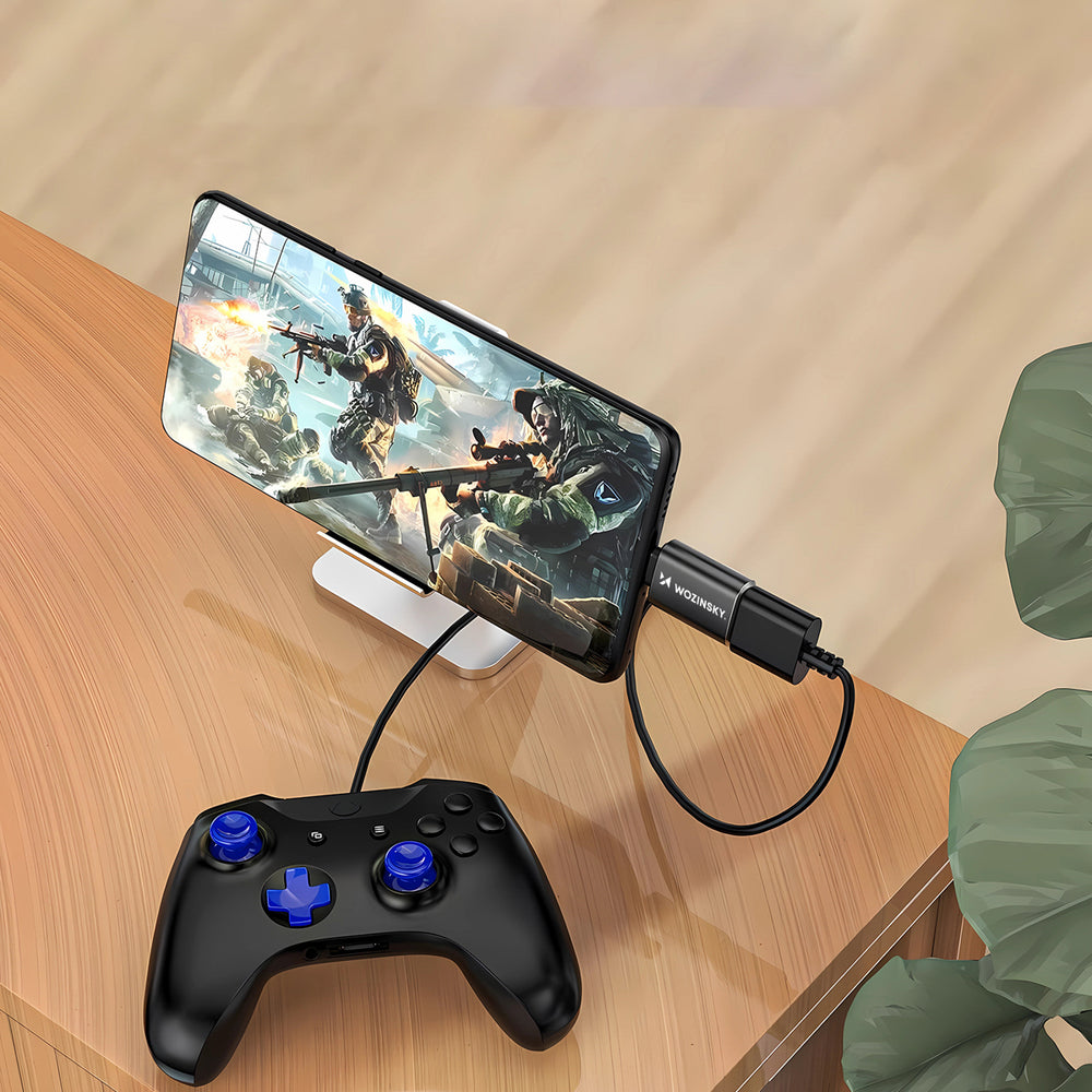 Wozinsky WALA-01 Lightning to USB-A OTG Adapter - Black_6