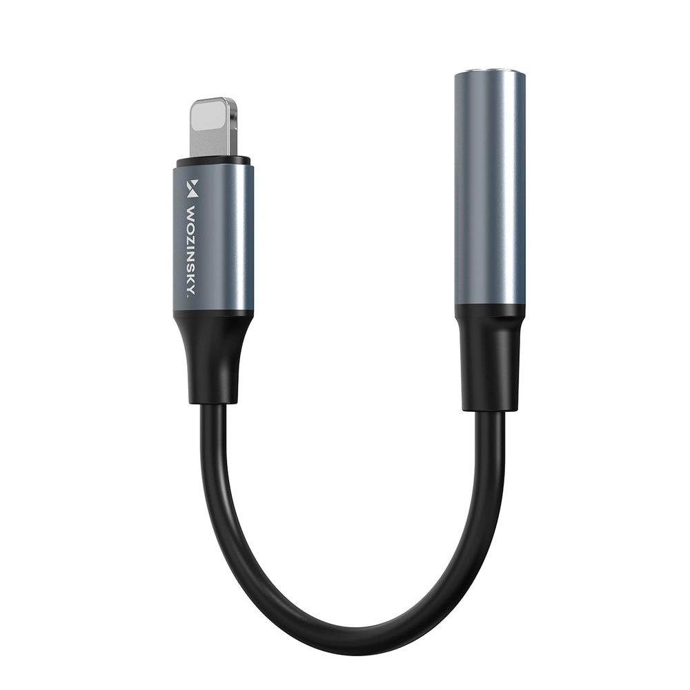 Wozinsky WALJ-01 Lightning adapter - 3.5mm mini jack - black_2