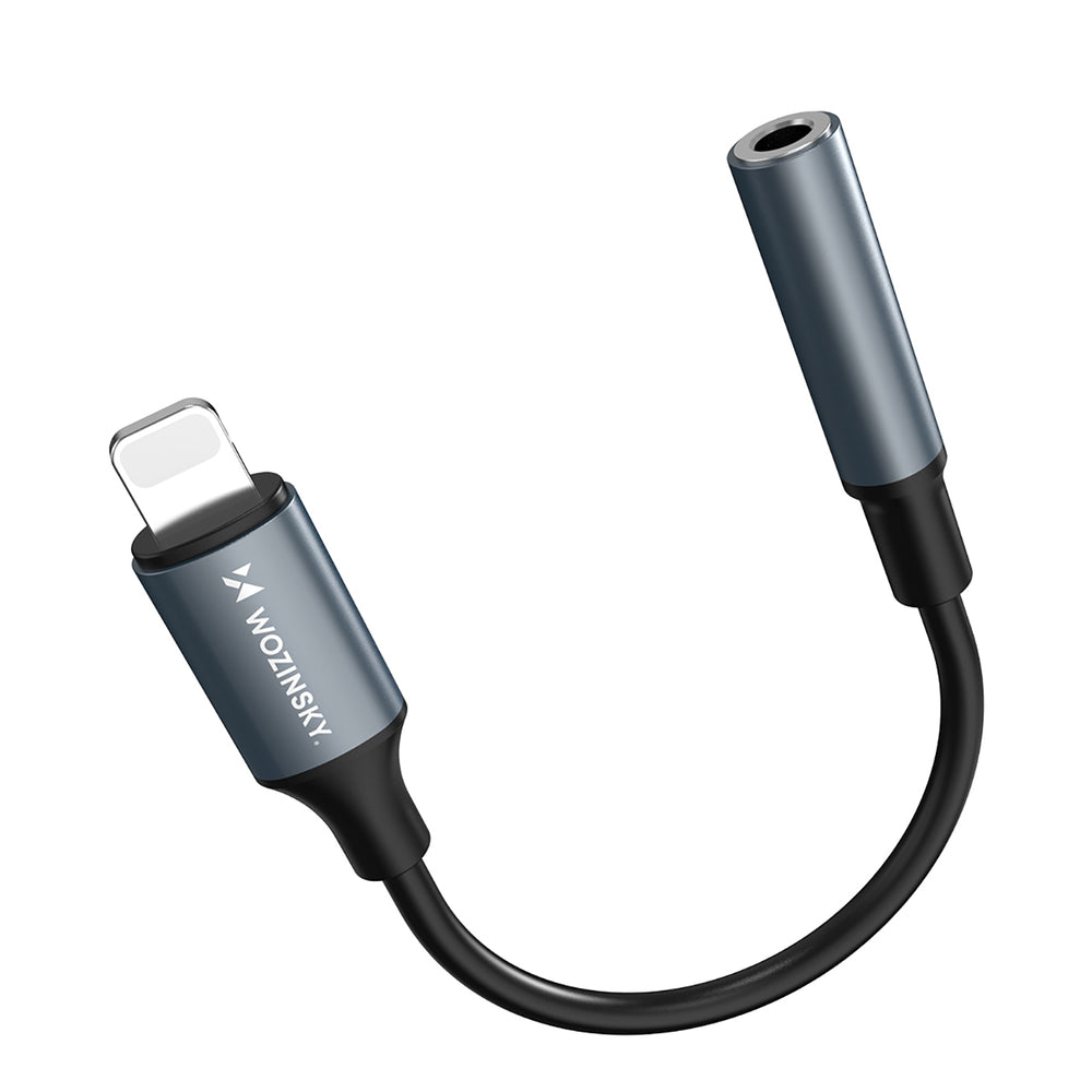 Wozinsky WALJ-01 Lightning adapter - 3.5mm mini jack - black_4