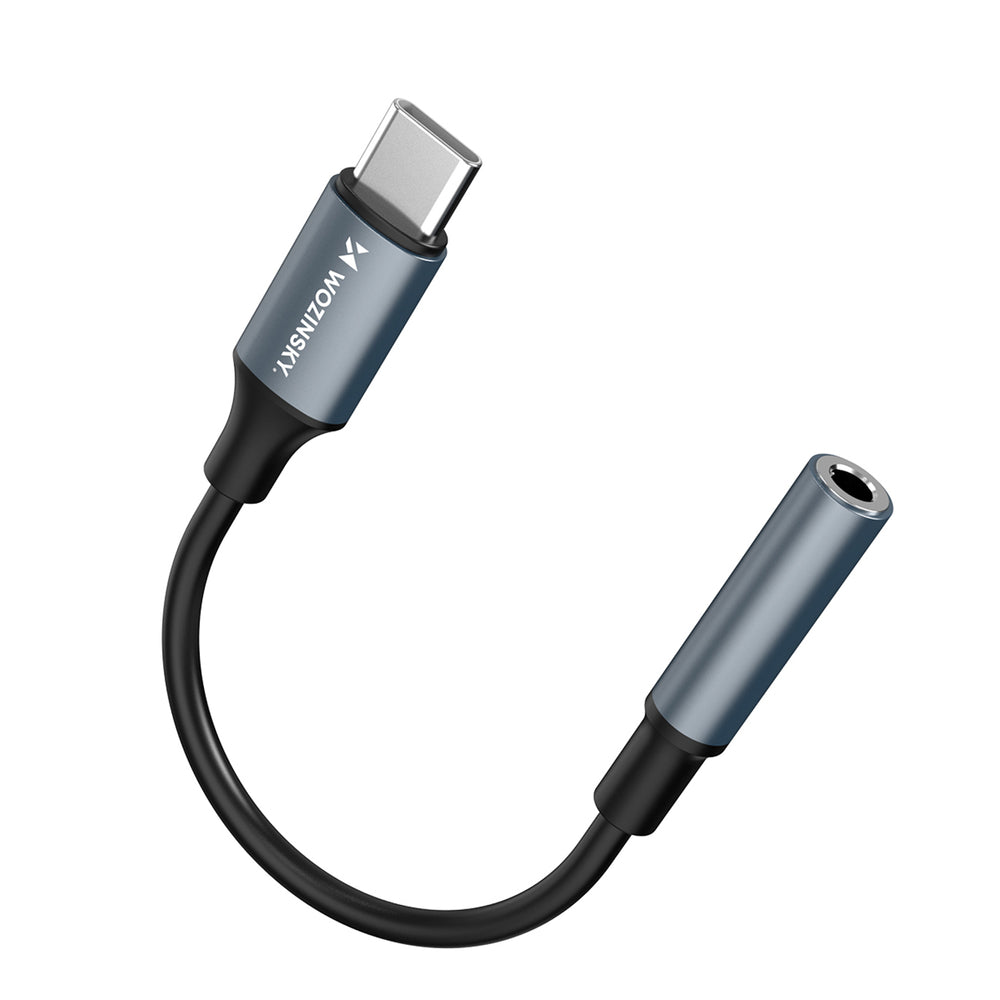 Wozinsky WACM-01 USB-C Adapter - 3.5mm Mini Jack - Black_2