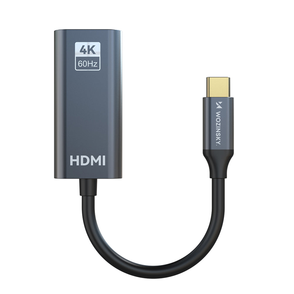 Wozinsky WACH-01 USB-C - HDMI 4K 60Hz Adapter - Black_0
