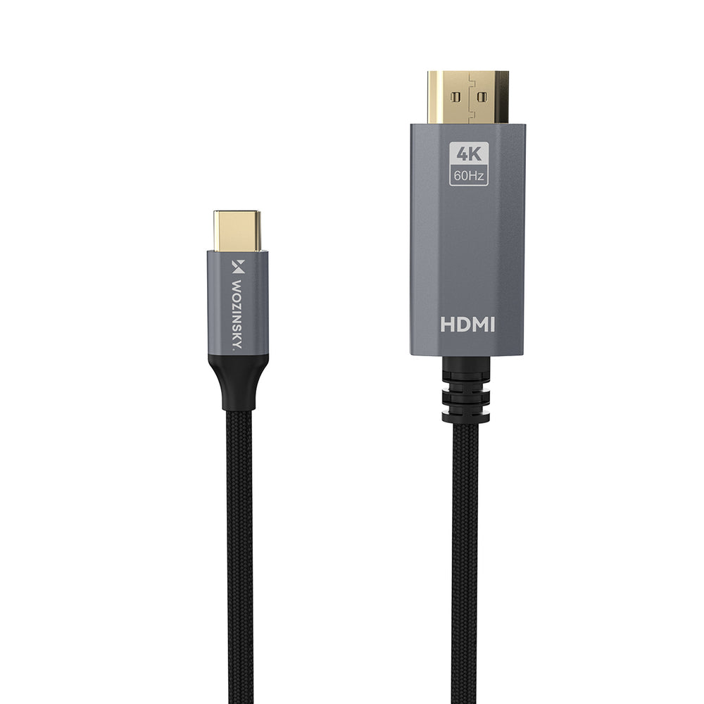 Wozinsky WCCH-01 USB-C - HDMI 4K 60Hz Cable 1.8m - Black_1