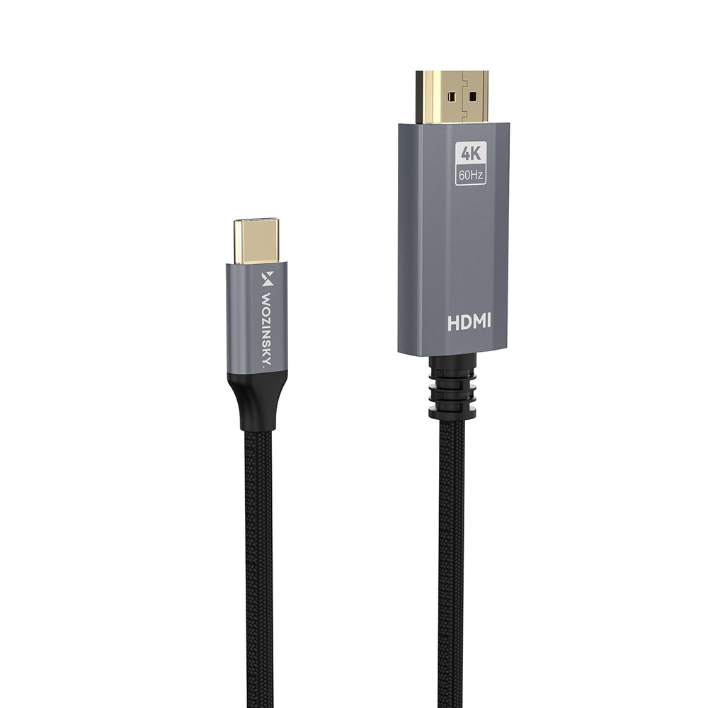Wozinsky WCCH-01 USB-C - HDMI 4K 60Hz Cable 1.8m - Black_3