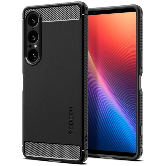 Spigen Rugged Armor Case for Sony Xperia 1 VII - Matte Black_0