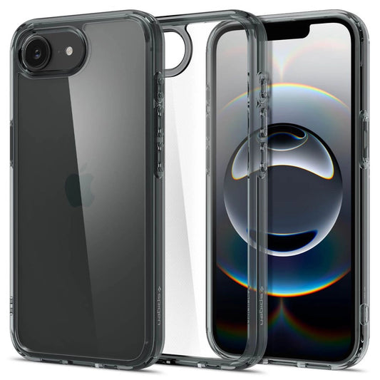 Spigen Ultra Hybrid Case for iPhone 16e - Gray_0