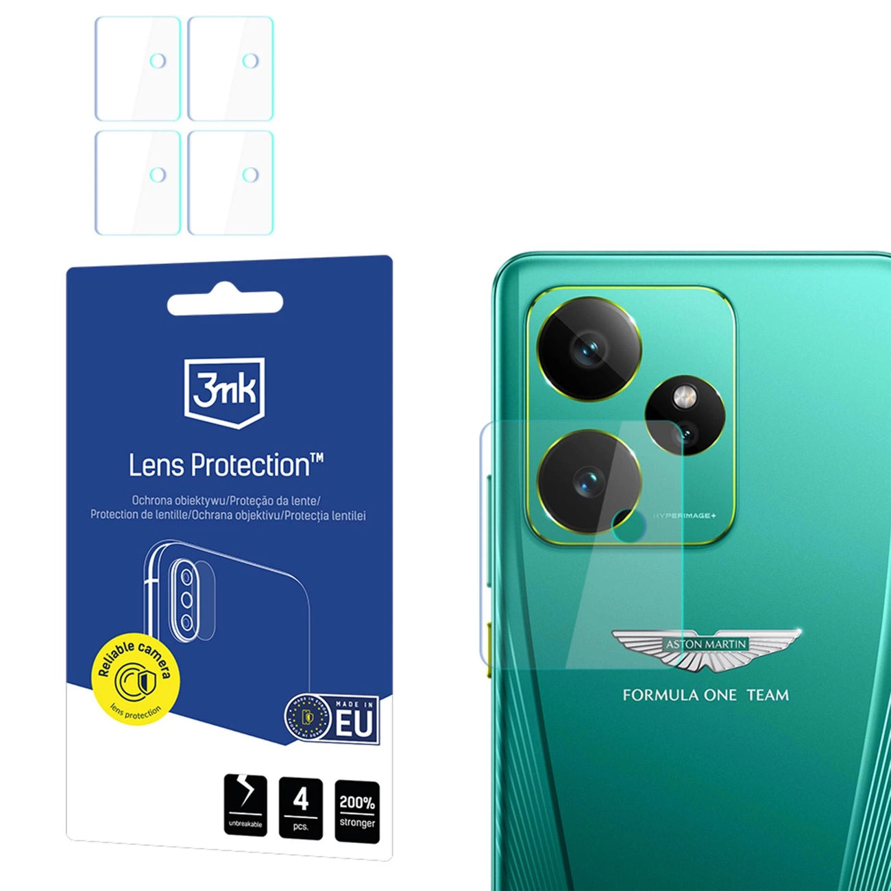 3mk Lens Protection Hybrid Glass for Camera Lens on Realme GT 7_0