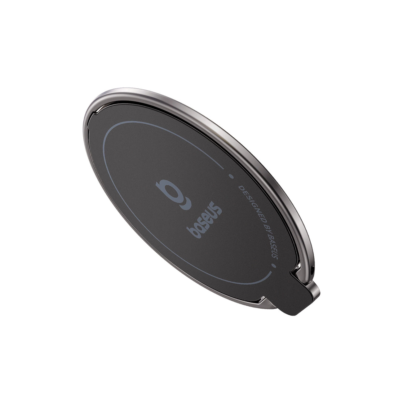 Baseus MagPro II Magnetic Ring with Stand Function - Titanium_1