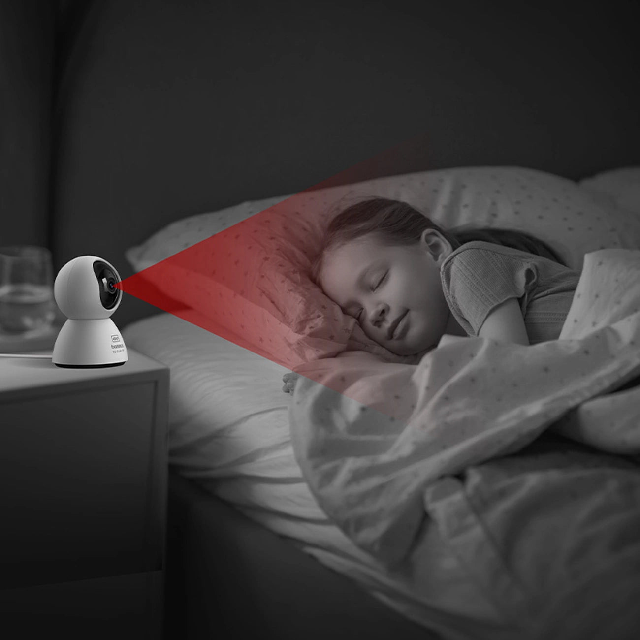 Câmara de Segurança BASEUS P1 Indoor 3K / Branca / S0TV012132_10