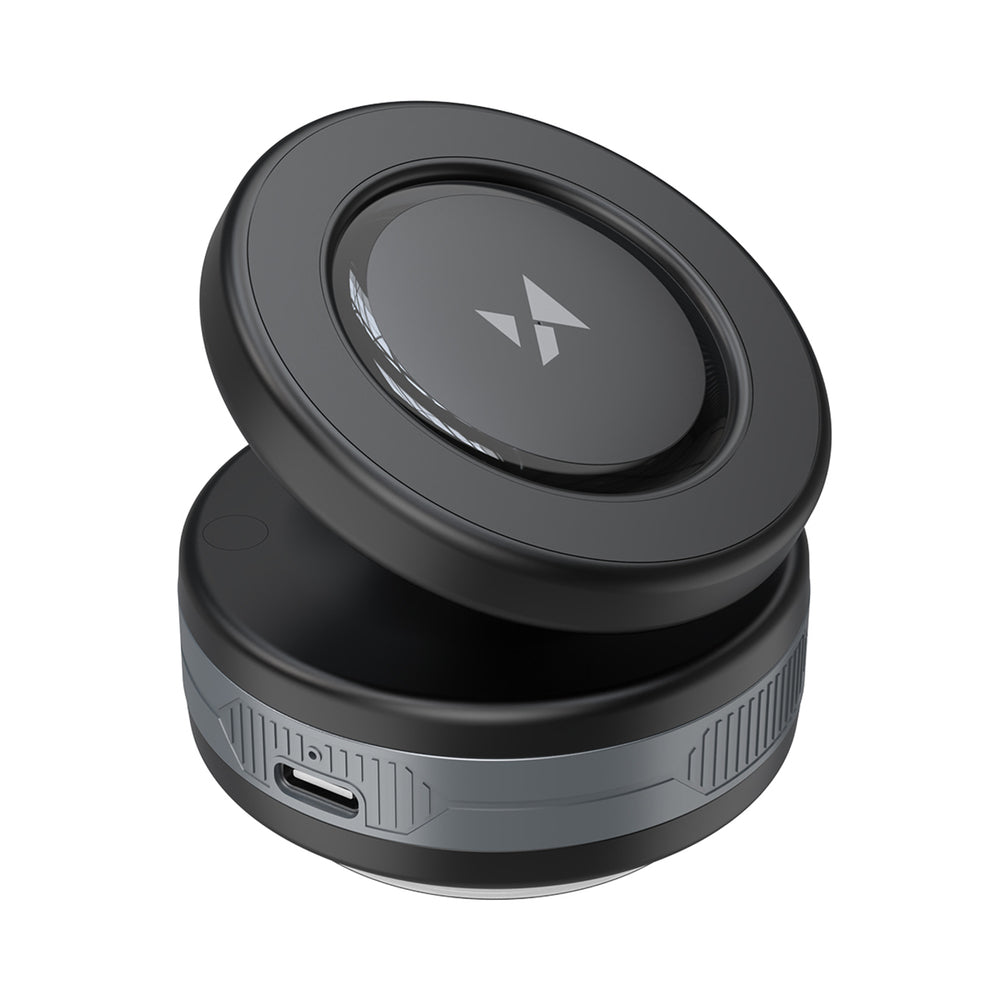 Uchwyt samochodowy Wozinsky WUSQ-01 z ładowarką Qi kompatybilny z MagSafe - czarny_1