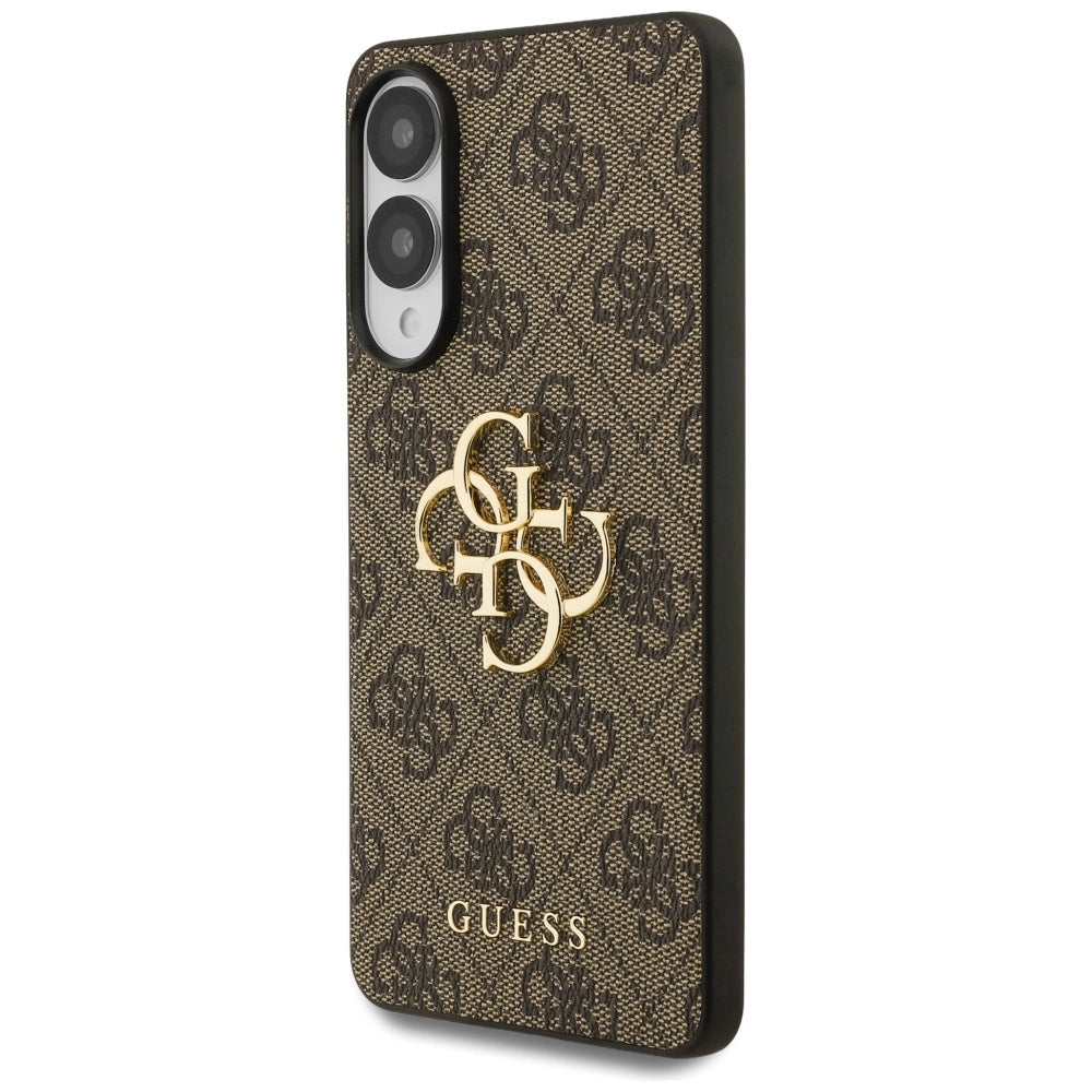 Guess Big 4G Logo Classic Logo Case for Samsung Galaxy S25 Edge - Brown_1